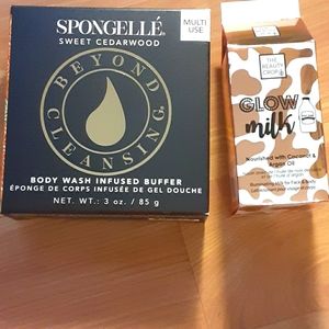 Body Buffer and Glow Milk